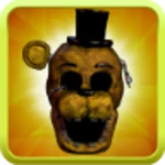 golden freddy fnaf scream android application logo